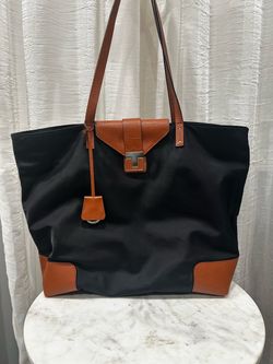 Tory Burch large black tote