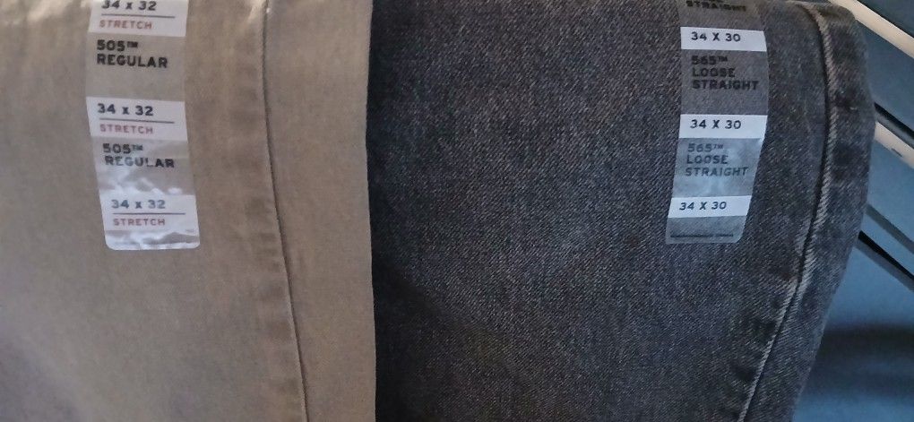 Levi's Strauss 505 And 565