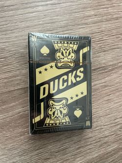 Anaheim Ducks playing cards