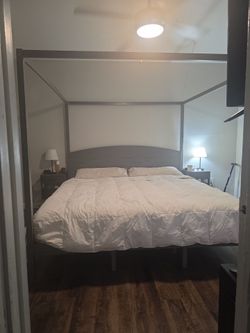 King size bed frame