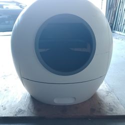 Els Pet Spaceship Automatic Self Cleaning Cat Litter Box