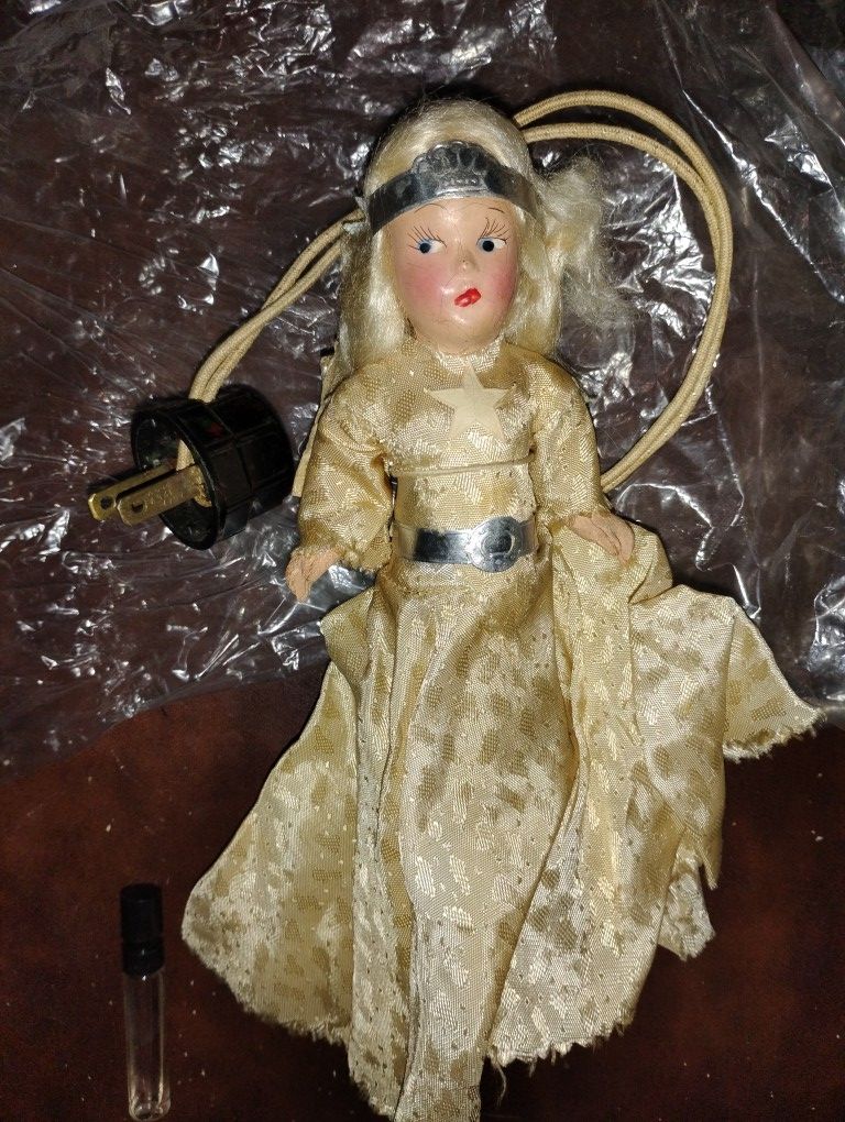 Vintage Angel Christmas Tree Topper