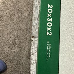 Home Air Filter 20x30x2 MERV8