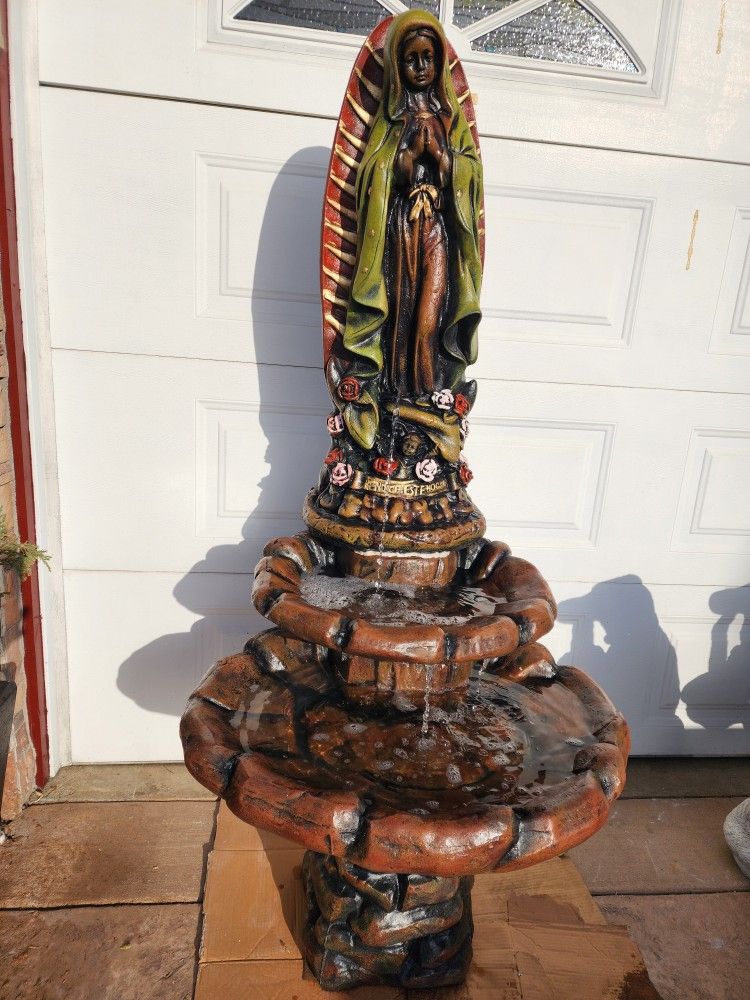 Fountains For Sale Virgen Of Guadalupe Home decor