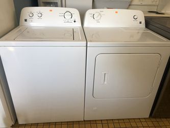 Kenmore washer and gas dryer