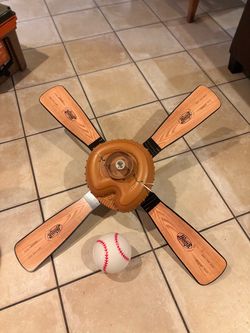 Baseball Ceiling Fan