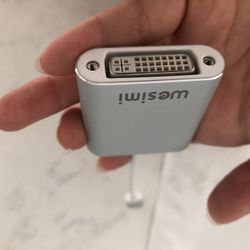 USB Type C(Thunderbolt 3) to DVI Adapter, Benfei USB 3.1 (USB-C) to DVI-D Adapter Male to Female Converter Compatible for Apple New MacBook [2015 ,201