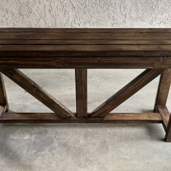 FARMHOUSE SOFA / CONSOLE TABLE