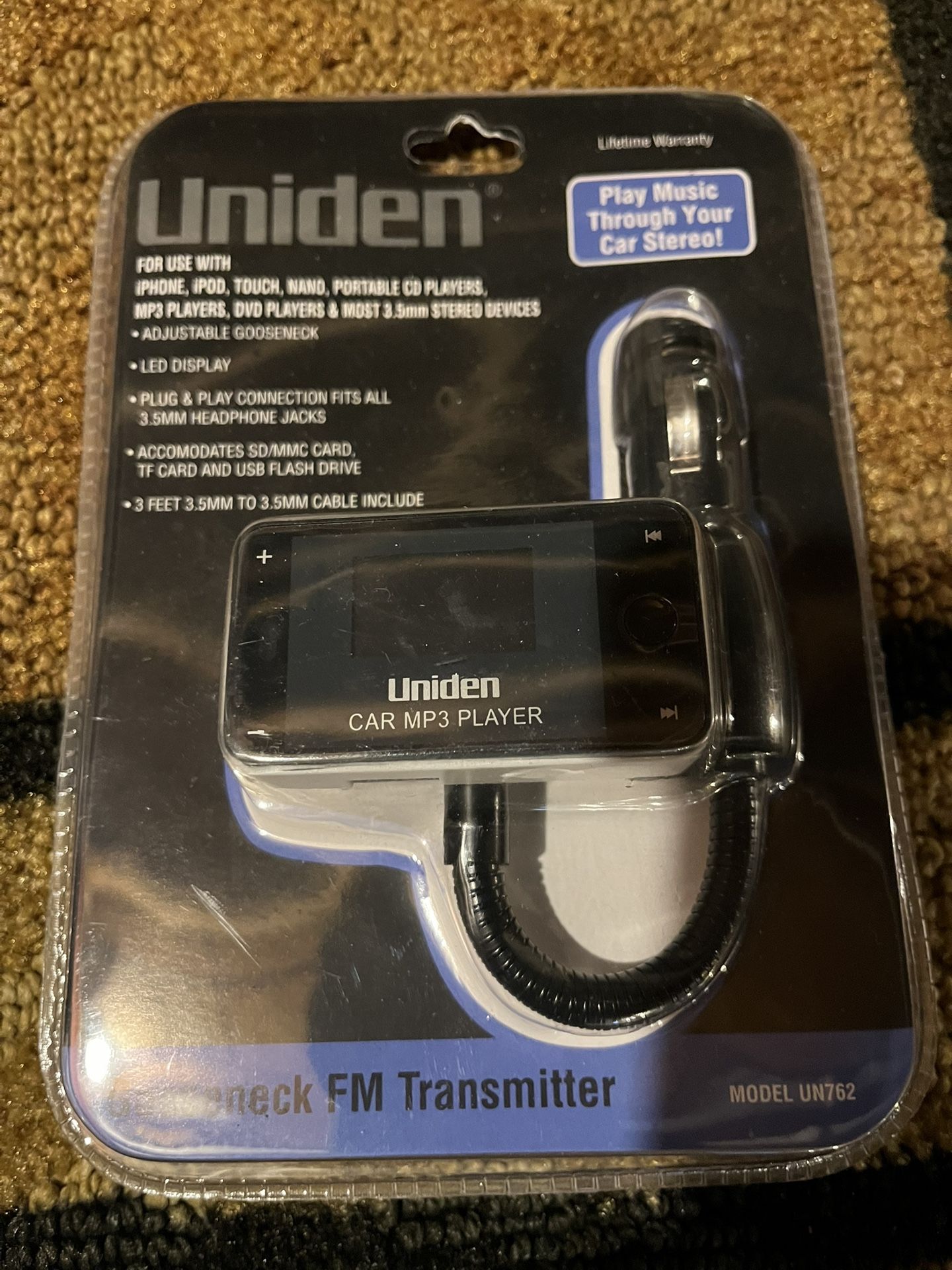 Uniden Car Music Adapter