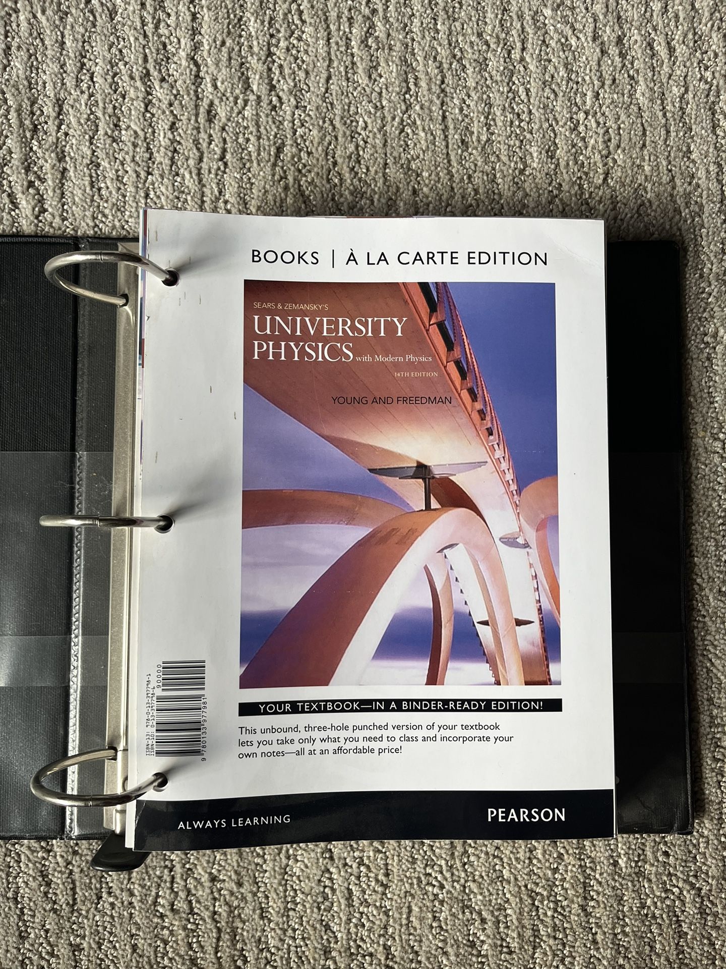 Sears & Zemansky’s University Physics with Modern Physics (Loose Leaf)