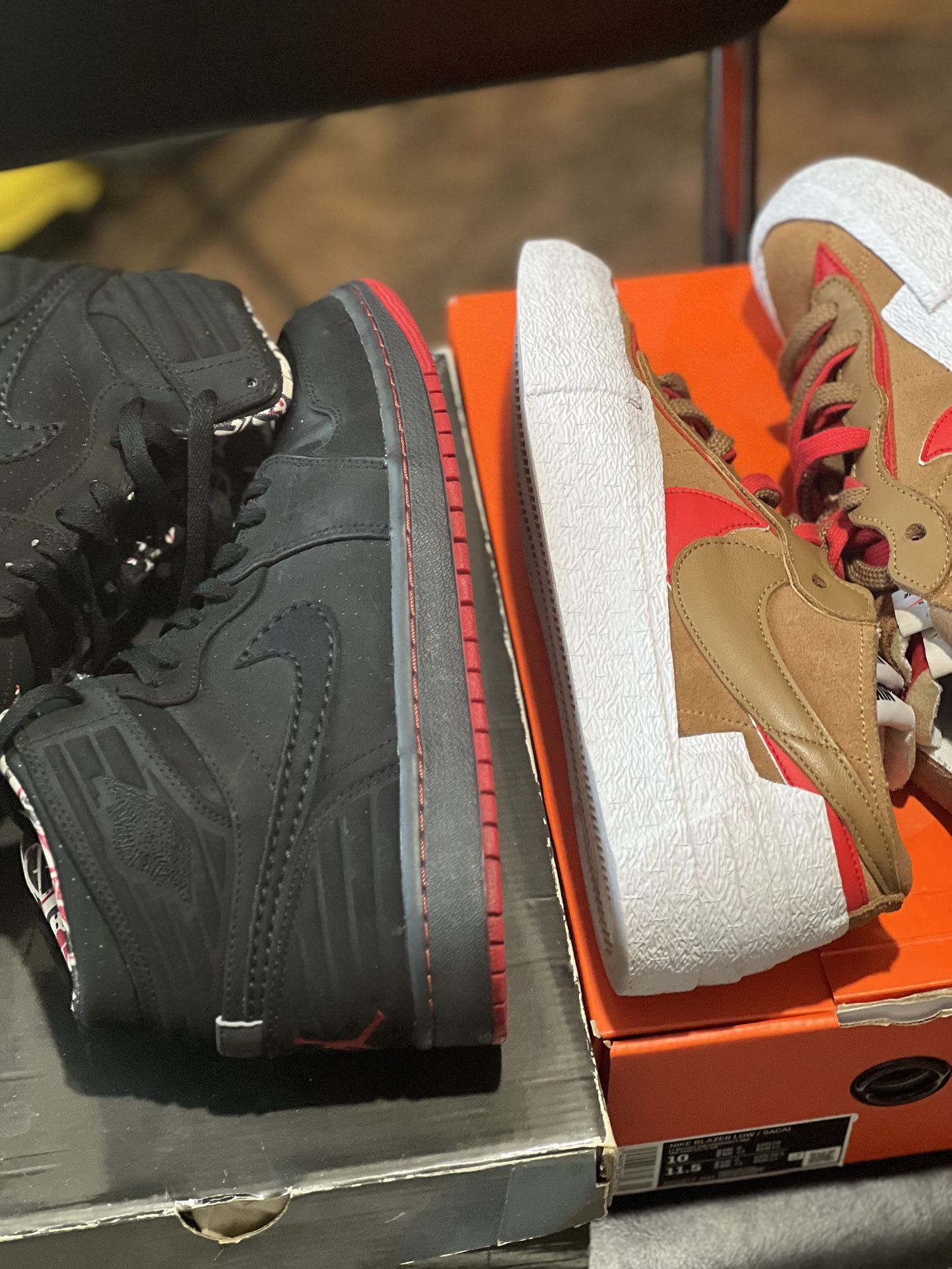 Jordan 1 Playoff & Nike Blazer 