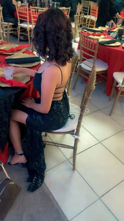 Vestido Negro De Gala