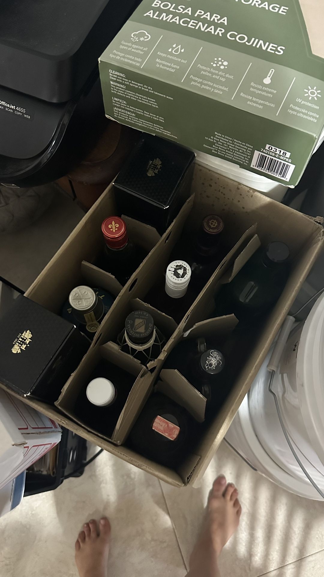 Assorted Bottles