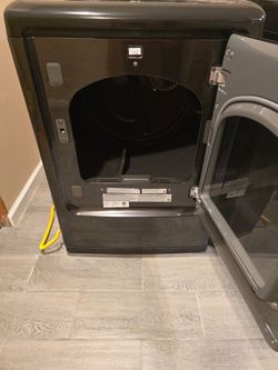 Samsung 7.4 cu. ft. Gas Dryer (Brushed Black) – Fully Working!