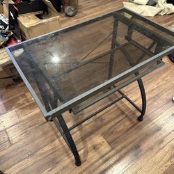 Glass Desk