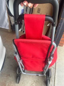 Rolling cart with seat