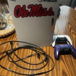 Ps5 with cords and controllers for sell