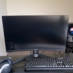 Curved Asus & sceptre Gaming Monitor 