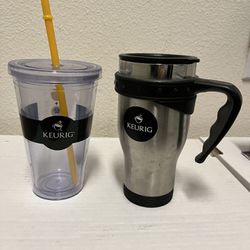 Keurig Hot & Cold Cup & Tumbler - (New) Keurig - Hot & Ice Coffee Cup -  (New) Reusable - Straw - Included Keurig - Travel Tumbler - (New) $ 15 - Fo  for Sale in San Rafael, CA - OfferUp