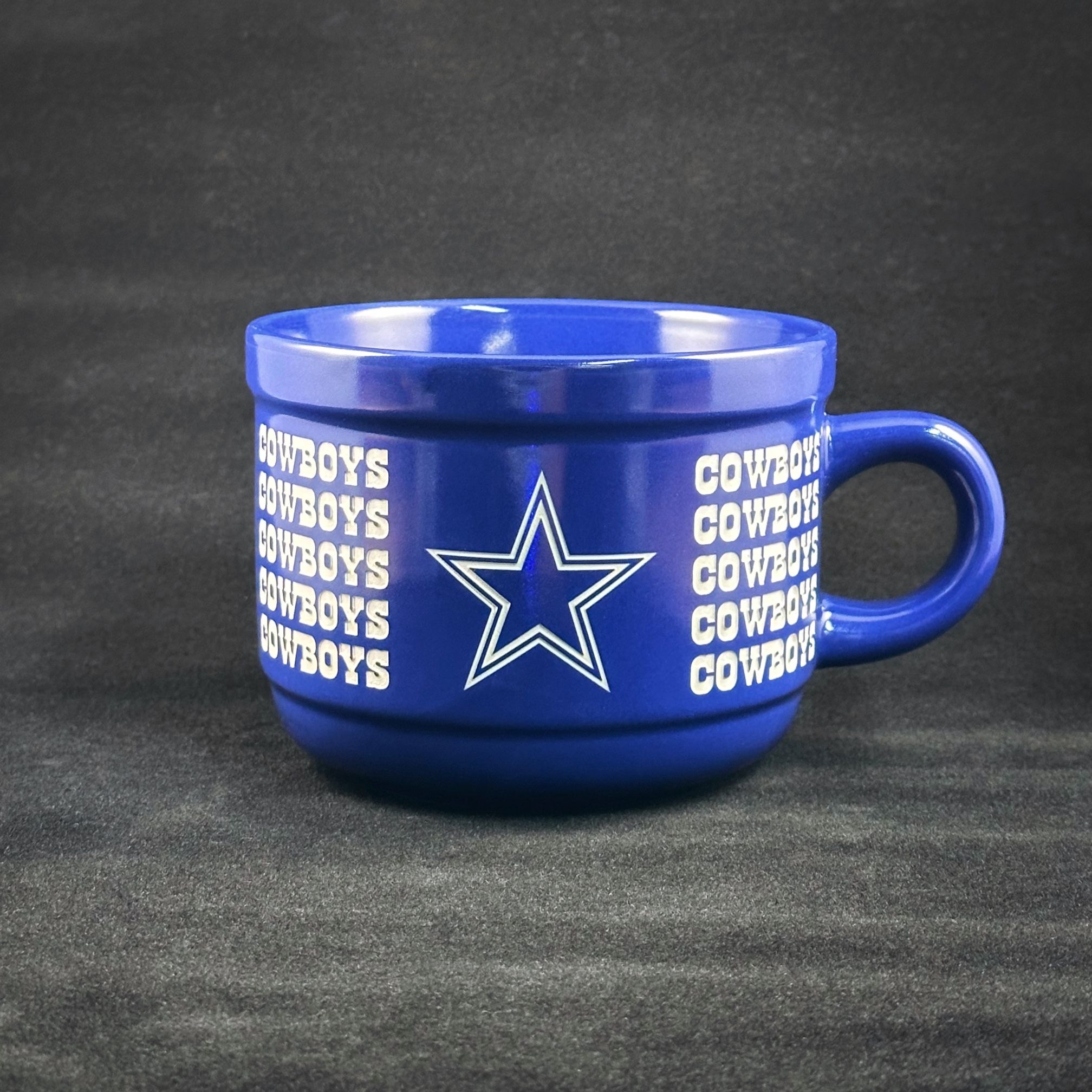 Dallas Cowboys 22oz Ceramic Soup Bowl Mug