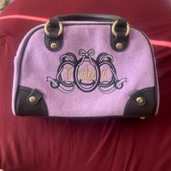 Juicy Couture Lovers Club Bowler Bag in VIOLET