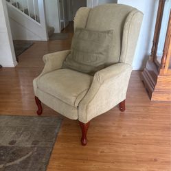 Wingback Chair Set (reclines)