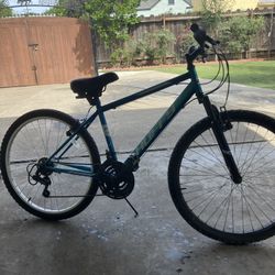 Blue Huffy Mountain Bike 