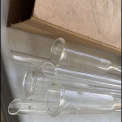 Vintage Apothecary Lab Glass Sargent 580MM Condenser Tubes in box