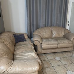 Leather Couch