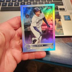 Evan White Baseball Card