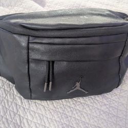  Air Jordan Leather Waist Bag /Fanny Pack. 