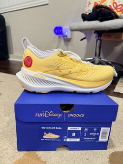 🥀BELLE / BROOKS DISNEY GLYCERIN 23 RUNNING SHOES