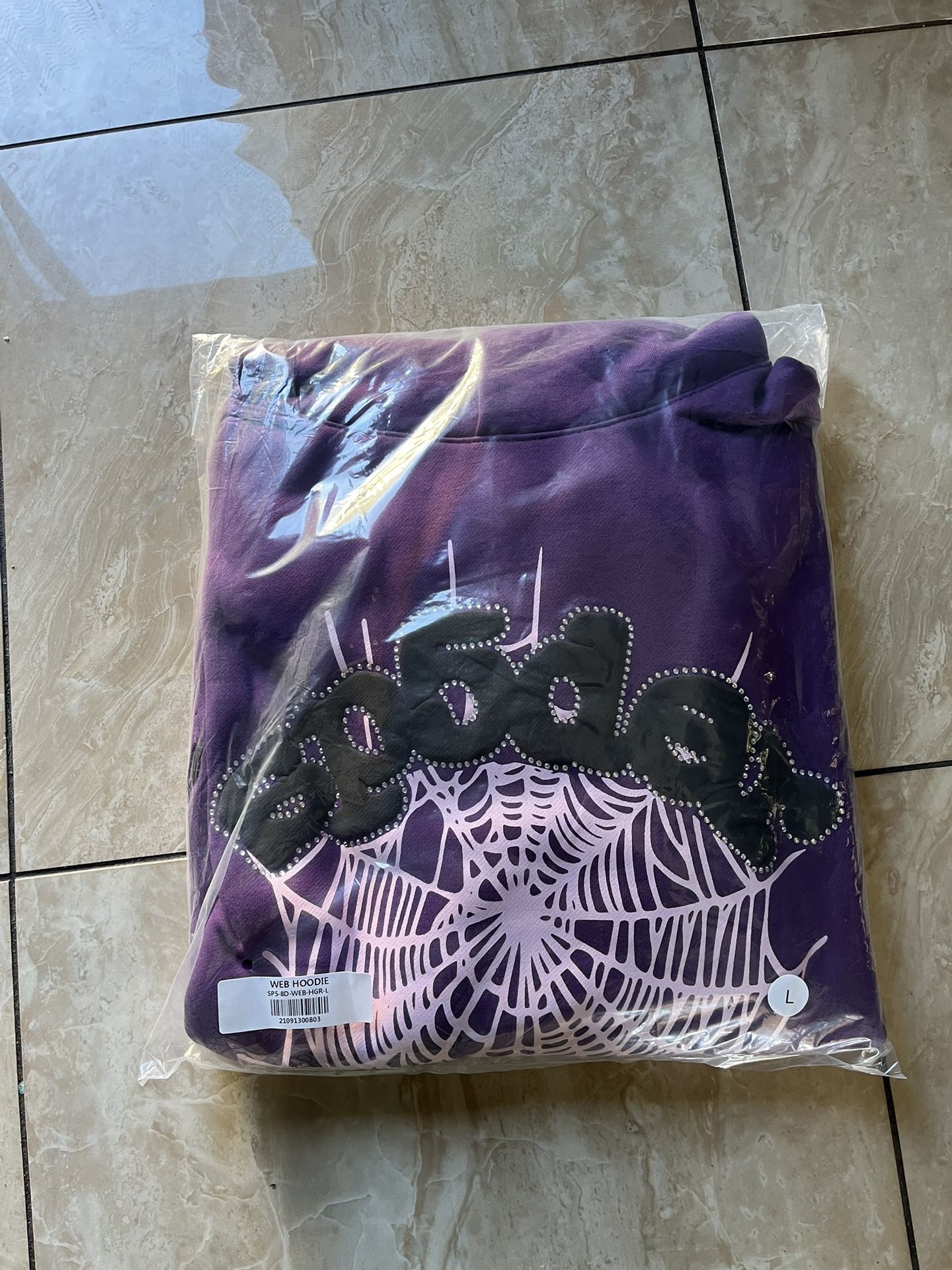 Purple Spider Hoodie