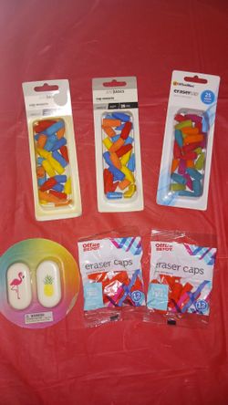 Erasers $3 each