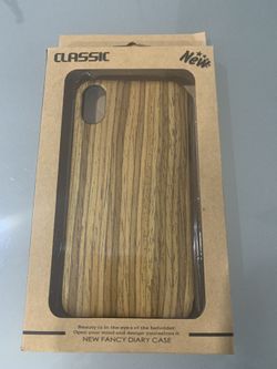 New iPhone Silicon Case Wood Imitation