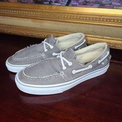VANS Gray Shoes Men 7.5 Women 9