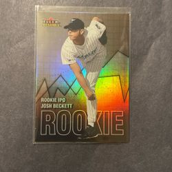 Josh Beckett Rookie 2000 Fleer Mystique #1