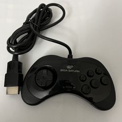 Sega Saturn Black Official  Model 2 wired Controller  MK-80116 