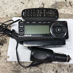 Sirius Head Unit With Remote