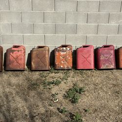 Vintage Jerry Cans
