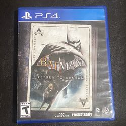 Batman Return To Arkham PS4 Game 