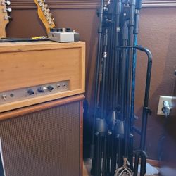 Five Used Boom Stands 