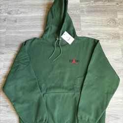 Supreme Jordan Green Hoodie 