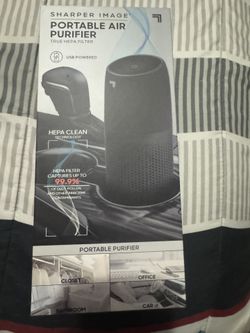 Portable Air Filter With Extra Air Filter 