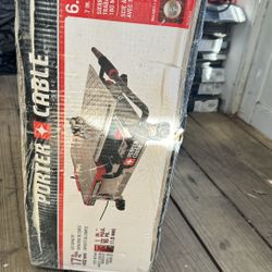 Tile Saw, Wet Saw with 7-inch Cutting Capacity and On-Board Cutting Guide 