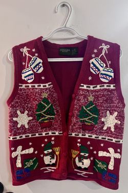 Christmas Vest (Size Petite M)
