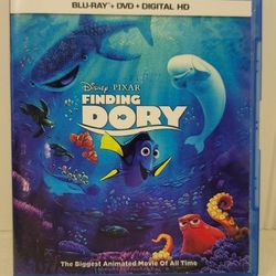 $5 DISNEY BLU RAY MOVIE. FINDING DORY. BLU RAY ONLY. NO DIGITAL. $5 OR TRADE FOR A MOVIE TITLE I DO NOT ALREADY OWN.