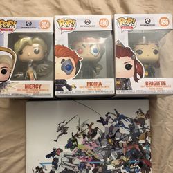 Overwatch Funko Pops And Collectors Art Book
