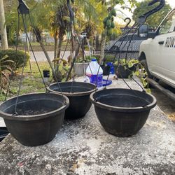 3 Pots For Plants :)