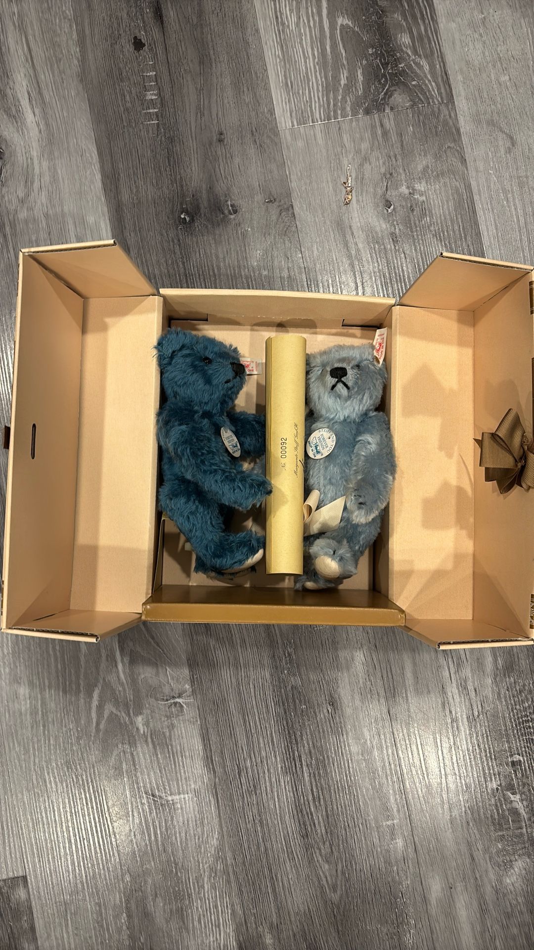 1996 Steiff Bear Set – New in Box